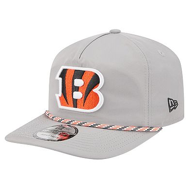 Men's New Era Gray Cincinnati Bengals Rope 19TWENTY Hat