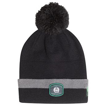 Men's Under Armour Charcoal Colorado State Rams Freedom Collection Cuffed Knit Hat with Pom