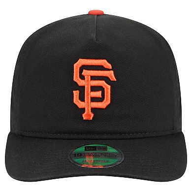 Men's New Era Black San Francisco Giants Team 19TWENTY Adjustable Hat