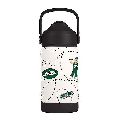 Logo Brands New York Jets 12oz. Mascot Bottle