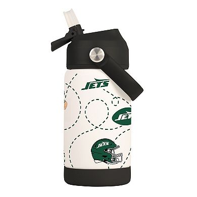Logo Brands New York Jets 12oz. Mascot Bottle
