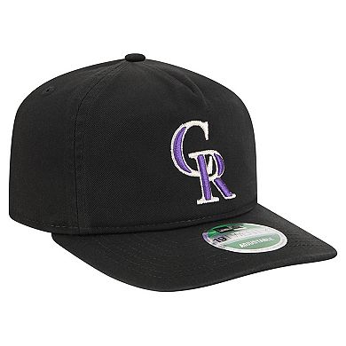 Men's New Era Black Colorado Rockies Team 19TWENTY Adjustable Hat