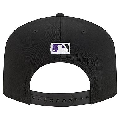 Men's New Era Black Colorado Rockies Team 19TWENTY Adjustable Hat