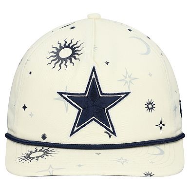 Men's New Era Stone Dallas Cowboys Celestial Golfer Snapback Hat