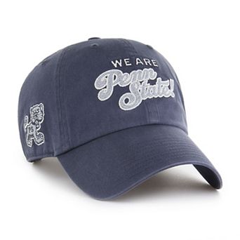 Unisex '47 Navy Penn State Nittany Lions Vault Clean Up Adjustable Hat