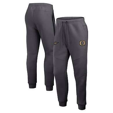 Men's Nike Anthracite Oregon Ducks Shoe Duck Tech Fleece Jogger Pants