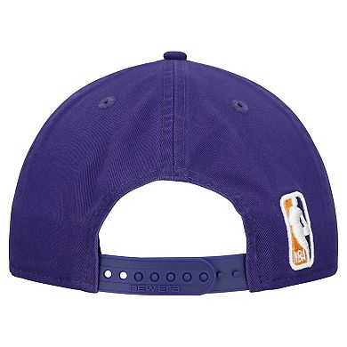 Men's New Era Purple Phoenix Suns Cotton 19TWENTY Adjustable Hat