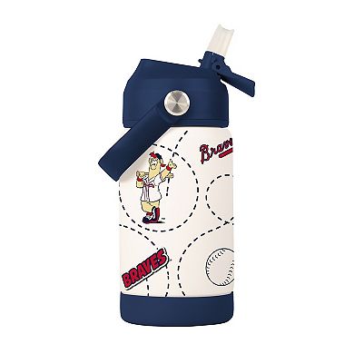 Logo Brands Atlanta Braves 12oz. Mascot Bottle