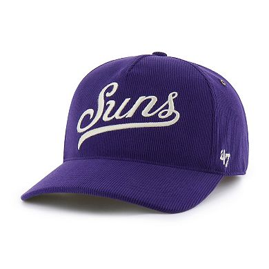 Men's '47 Purple Phoenix Suns Golden Age Relaxed Corduroy Hitch Adjustable Hat
