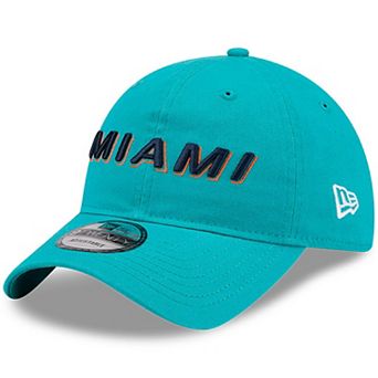 Men's New Era Aqua Miami Dolphins 2025 Rivalries Collection Team 9TWENTY Adjustable Hat