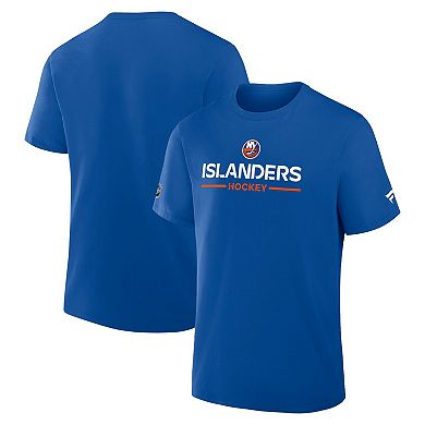 Men's Fanatics Royal New York Islanders Authentic Pro Primary T-Shirt