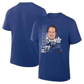 Men's Fanatics Auston Matthews Blue Toronto Maple Leafs Caricature Player T-Shirt