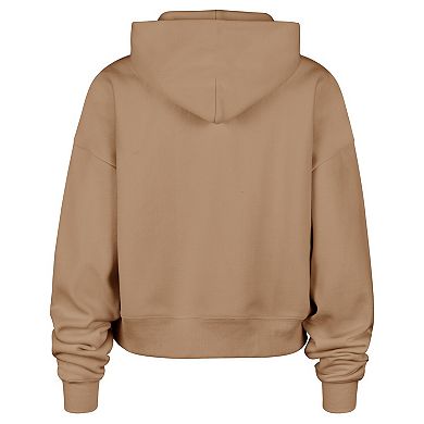 Women's '47 Brown Kansas City Chiefs Sue Foundation Portabella Pullover Hoodie