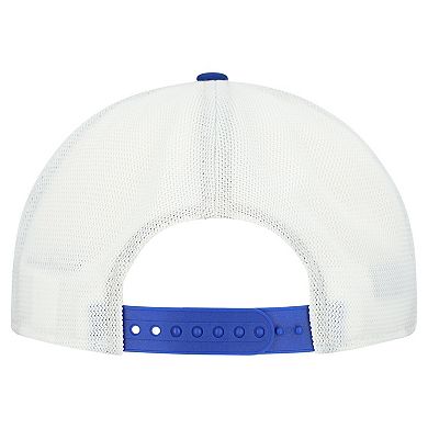 Men's New Era Royal/White Los Angeles Rams Patch 19TWENTY Adjustable Hat