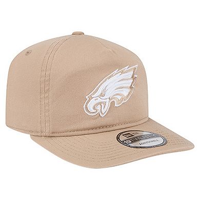 Men's New Era Tan Philadelphia Eagles 19TWENTY Adjustable Hat