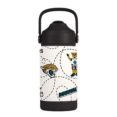 Logo Brands Jacksonville Jaguars 12oz. Mascot Bottle