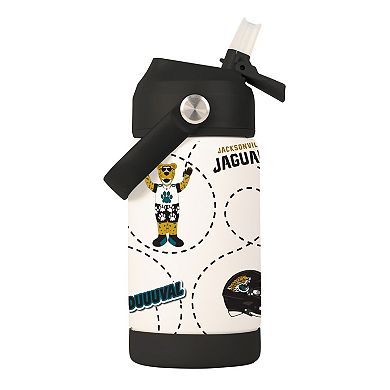 Logo Brands Jacksonville Jaguars 12oz. Mascot Bottle