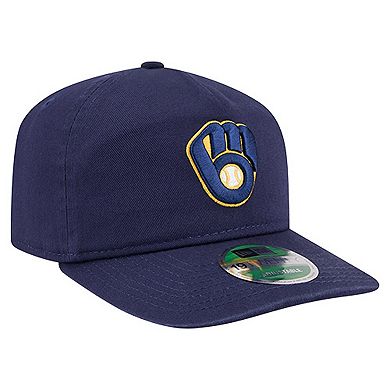 Men's New Era Navy Milwaukee Brewers Team 19TWENTY Adjustable Hat