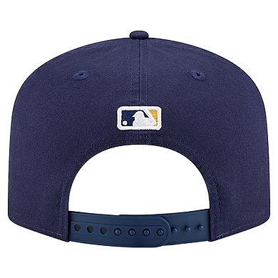 Men's New Era Navy Milwaukee Brewers Team 19TWENTY Adjustable Hat