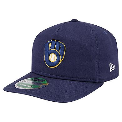Men's New Era Navy Milwaukee Brewers Team 19TWENTY Adjustable Hat