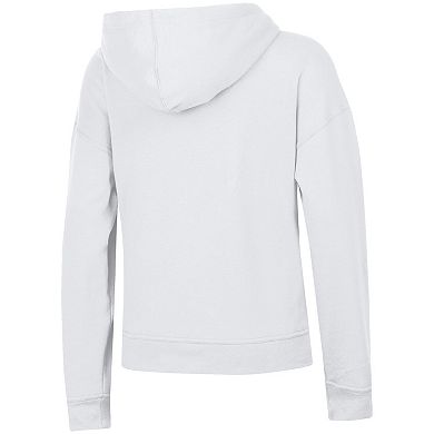 Women's Champion White Los Angeles Chargers Powerblend Hoodie