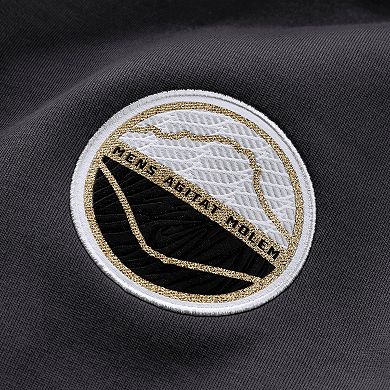 Men's Nike Anthracite Oregon Ducks Shoe Duck Tech Fleece Full-Zip Jacket