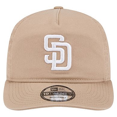 Men's New Era Light Beige San Diego Padres Cam 19TWENTY Adjustable Hat