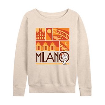 Women's Peanuts Milano French Terry Long Sleeve Tee