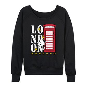 Women's Peanuts French Terry Long Sleeve Tee