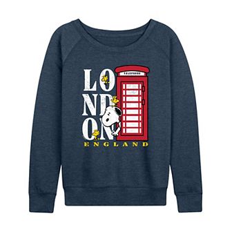 Women's Peanuts French Terry Long Sleeve Tee