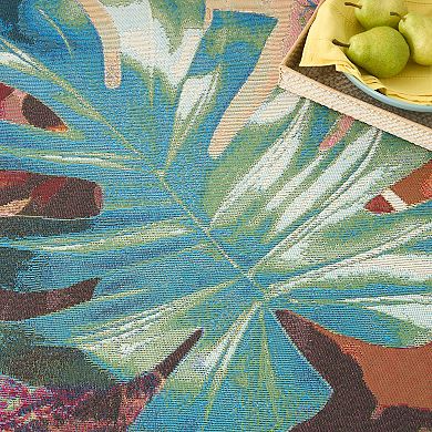 Nourison Color Splash Tropical Indoor/Outdoor Flatweave Rug