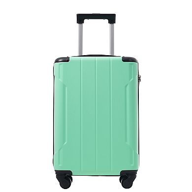Merax 20 Inch Hardshell Carry-On Luggage, Lightweight Durable ABS Suitcase with Spinner Wheels