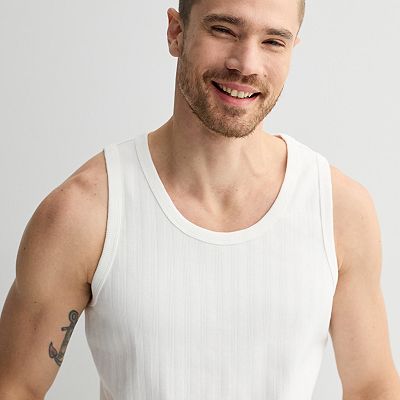 Men's Apt. 9® Modern Luxe Textured Tank Top
