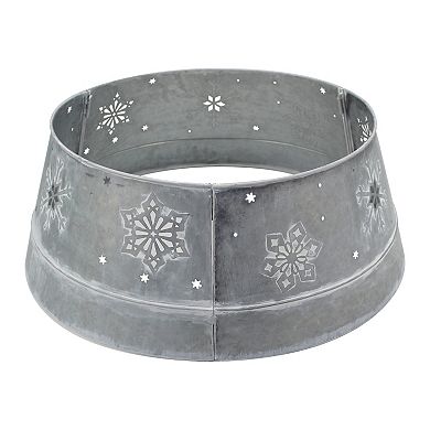St. Nicholas Square® Metal Snowflake Icon Tree Collar