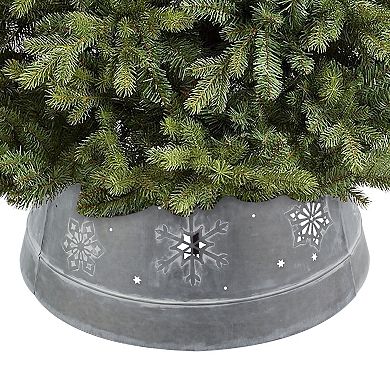 St. Nicholas Square® Metal Snowflake Icon Tree Collar