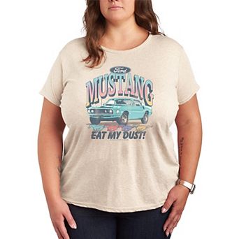 Plus Size Ford Mustang Eat My Dust! Graphic Tee