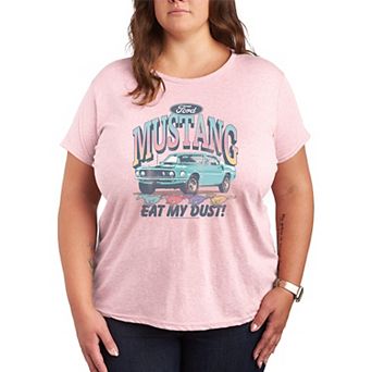 Plus Size Ford Mustang Eat My Dust! Graphic Tee