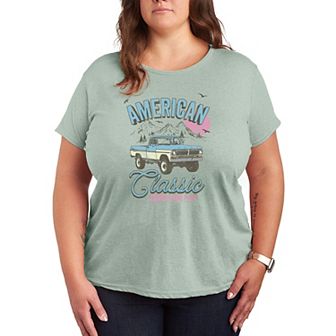 Plus Size Ford American Classic 1970 Ford F100 Graphic Tee