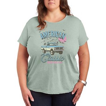 Plus Size Ford American Classic 1970 Ford F100 Graphic Tee