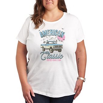 Plus Size Ford American Classic 1970 Ford F100 Graphic Tee