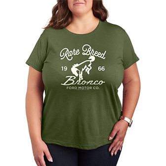 Plus Size Ford Rare Breed Bronco 1966 Graphic Tee