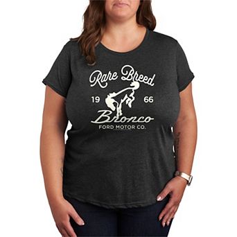 Plus Size Ford Rare Breed Bronco 1966 Graphic Tee