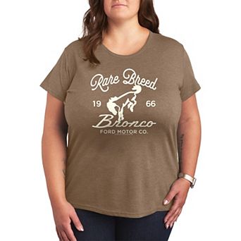 Plus Size Ford Rare Breed Bronco 1966 Graphic Tee