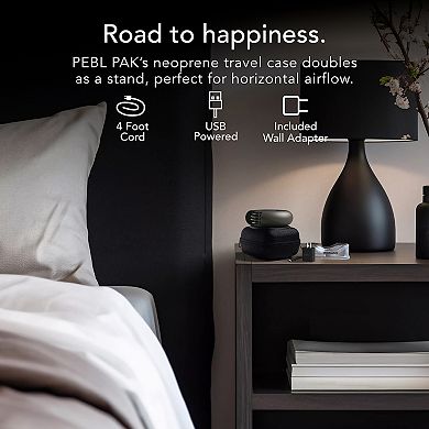 Vornado PEBL PAK USB Portable Fan with Travel Case