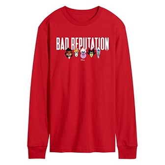 Men's Disney Villains Bad Reputation Long Sleeve Graphic Tee