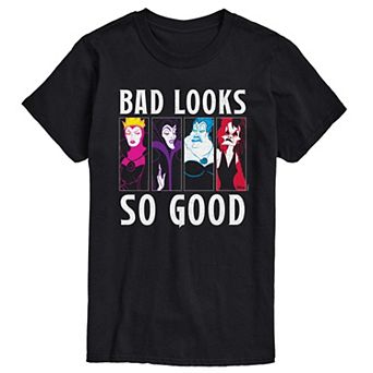 Men's Disney Villains Bad Looks So Good Graphic Tee
