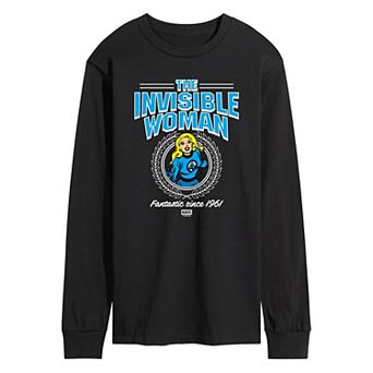 Men's Marvel The Fantastic Four: First Steps Invisible Woman Long Sleeve Graphic Tee