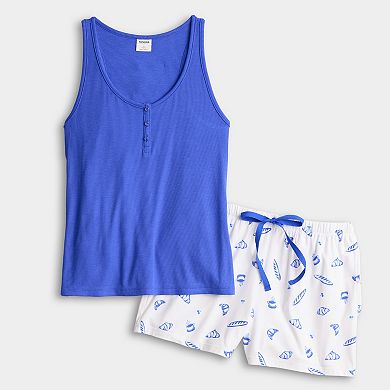Women's Sonoma Goods For Life® Pajama Tank Top & Pajama Shorts Set