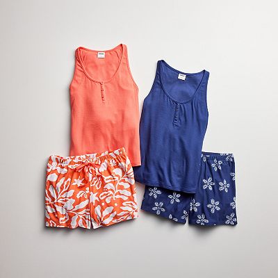 Women's Sonoma Goods For Life® Pajama Tank Top & Pajama Shorts Set