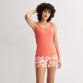 Women's Sonoma Goods For Life® Pajama Tank Top & Pajama Shorts Set